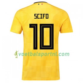 België Scifo 10 Uit Shirt WK voetbal 2018